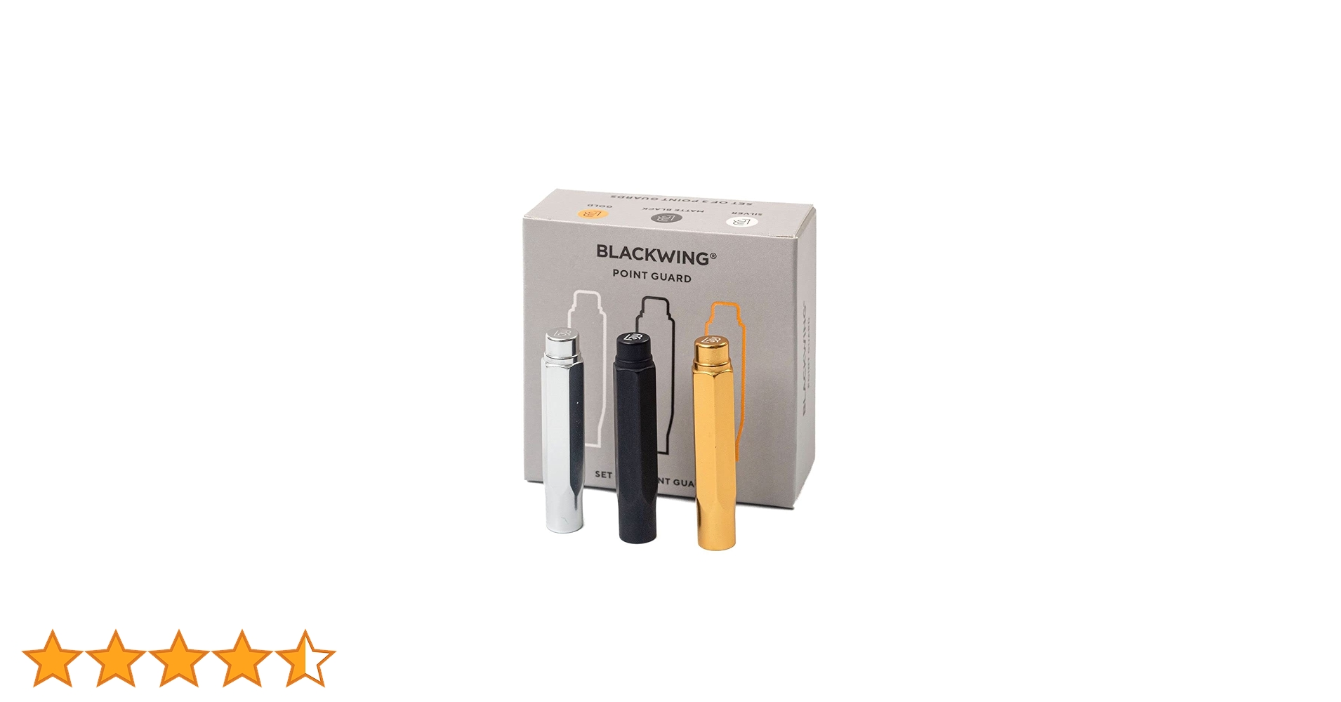 【BLACK WING】黒金 旧ロゴ鉛筆・ポイントガード3色・シャープナー BLACK WING】黒金 旧ロゴ鉛筆・ポイントガード3色・シャープナー